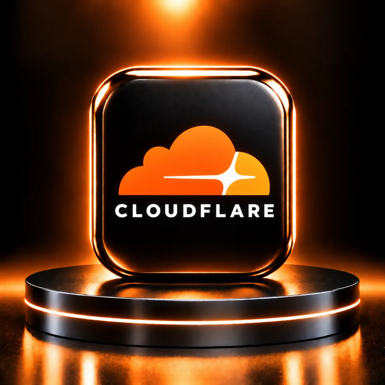 لوگوی Cloudflare برای خرید اشتراک Cloudflare و افزایش امنیت سایت